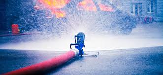 LEADER portable fire monitor for firefighting response