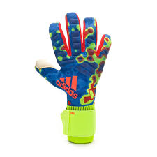 Adidas football gloves goalkeeper junior predator manuel neuer soccer new dy2623. Glove Adidas Predator Pro Manuel Neuer Solar Yellow Football Blue Active Red Futbol Emotion