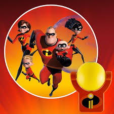 Projectables Disney Pixar Incredibles 2 Led Night Light 41247 Walmart Com Walmart Com