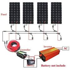 Eco Worthy 600w 12v 24v Monokristallin Solarpanel Solarmodul Berechnen 4 Pcs 12 Volt 150w Solarzelle Off Grid Auf Wechselrich Solar Solaranlage Laderegler