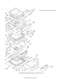 Download 2877 kitchenaid refrigerator pdf manuals. Refrigerator Shelf Parts Kitchenaid Ksrp25fswh Parts Diagram Page 4