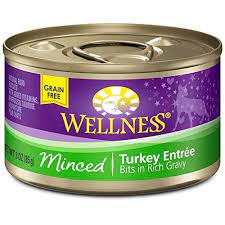 Wellness Natural Canned Grain Free Wet Cat Food Minced Turkey 3ounce Can Pack Of 24 You Can Find More Det Wellness Cat Food Canned Cat Food Natural Pet Food