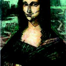 Мона Лиза.по Леонардо/Mona Liza. Poe For, Painting by Dmitriy Trubin