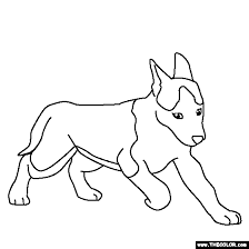 Everyone loves a fuzzy cuddly husky, it's a favorite breed. Huskies Coloring Pages Coloring Home