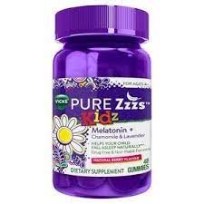 Secure valuable melatonin best brand on alibaba.com at alluring offers. Vicks Pure Zzzs Kidz Melatonin Sleep Aid Gummies For Children Berry 48 Ct Cvs Pharmacy