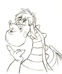 Pete S Dragon By Dfacemyre D3di37j Jpg 818 976 Pixels Pete Dragon Disney Tattoos Pixar Concept Art