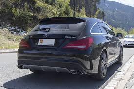 Mercedes Benz Cla 45 Amg Shooting Brake Couleur Noire Avec 381 Ch All Andorra