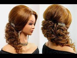 Wedding Hairstyle For Medium Long Hair Medium Long Hair Long Hair Tutorial Hair Styles