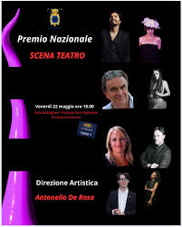 PREMIO SCENA TEATRO &ndash; IX EDIZIONE I premiati sono scelti. Le motivazioni  sono scritte. Tony Colombo Lalla Esposito Gaetano Stella Re Minor Imma  Caracciuolo Marco Palmieri Stefano Pignataro Valeria Saggese Una serata