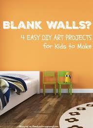 This blacklight canvas is a beautiful piece for a child or teen bedroom. Diy Wall Art For Kids Inspired By Books