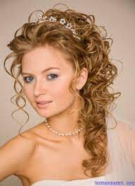 Great Example Of How To Use Beautiful Curls On Your Wedding Day Hair Styles Curly Bridal Hair Curly Wedding Hair