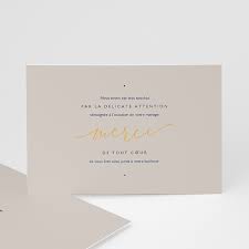 Cadeau de mariage ou rappel dune date significative bonjour chers, cest bien que vous visitiez mon. Carte Remerciement Mariage Sans Photo Modern Minimalist Echantillon Offert Carteland