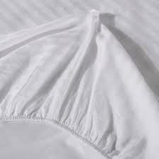 Developed in europe with a 310 thread count processed using low impact dyes. Fitted Sheet With Damask Stripe 600tc Choice Of Sizes And Colours