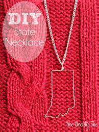 3.25 x 3.25 double slit necklace cards. How To Make A State Necklace Diy Two Twenty One