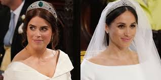 Source said her majesty said: How Princess Eugenie S Royal Wedding Tiara Compared To Meghan Markle S