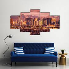 Maybe you would like to learn more about one of these? Famous Las Vegas Strip Skyline At Sunset Nature 5 Panel Canvas Art Wall Decor Canvas Storm