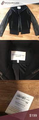 Derek Lam Athleta Leather And Wool Jacket Wool Jacket Clothes Design Jackets