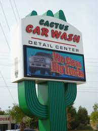 Updated on january 15, 2021. Cactus Car Wash Denyse Signs
