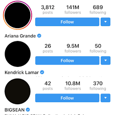 Ariana grande asking to be photoshopped into a blackpink photo is all of us. Ariana Grande Kendrick Lamar And Big Sean Have All Blacked Out Their Instagram Profiles Popheads