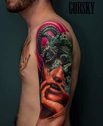 Portraits are also an excellent way to capture a character from a beloved movie, tv show, or video game. Face Octopus Mashup Cool Tattoos Tattoo Artists Tattoos