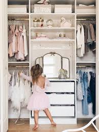 Ikea Pax Hack How To Customize A Small Closet With The Pax System The Pink Dream Little Girl Closet Girls Closet Organization Toddler Girl Room