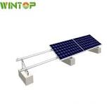 Solar PV Concrete Flat Roof Triangle Mounting Systems