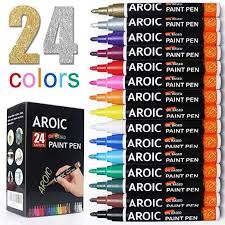 Paint Pens For Rock Painting Write On Anything Paint Pens For Rock Wood Metal Plastic Glass Canvas Cer Paint Pens For Rocks Paint Markers Paint Marker