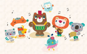 Animal Band By Sil C Via Behance Animals Illustration Children Illustration