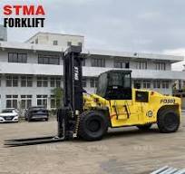 Stma 30 Ton Heavy Duty Diesel Forklift for Sales for Rental Forklifts with  Cummins Engine Kessler Bridge
