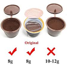 Ensure that you go through the list of machines the pods can work with. Recaps Refillable Coffee Capsules Refilling More Than 200 Times Reusable Coffee Pods Compatible With Nescafe Dolce Gusto Brewers 6 Pack Brown Amazon Co Uk Grocery