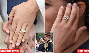 It was a seemingly tiny tweak, that took the world's photographers weeks to pick choosing the right engagement ring can be extraordinarily difficult. Has Meghan Markle Redesigned Her Engagement Ring Daily Mail Online