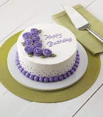 Here are 50 cake designs for baby's first (or second) birthday: Vivid Violet Roses Cake Joann Jo Ann Easy Cake Decorating Creative Cake Decorating Cake