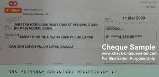 Click get a sample cheque. Cheque Sample Malaysia Check Cheque Writer Software Check And Cheque Writing Printing Software