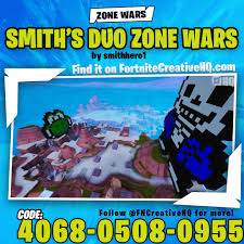 Below are 44 working coupons for fortnite duo zone wars code from reliable websites that we have updated for users to get maximum savings. Fchq Fortnite Creative Maps On Twitter Presenting Smith S Duo Zone Wars Enjoy Fortnite Fornitecreative Creativemode Fortnitevids Fortniteclips Fortniteleaks Fortnitechallenges Fortnitefunny Fortnitecommunity Fortnitegameplay