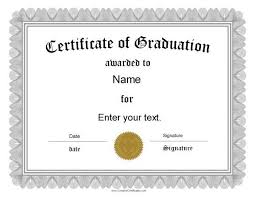 If you want to commemorate the birth of your baby girl, boy or your grandchild's birth, you can make our own fancy baby birth certificate using our blank certificate of birth templates. Free Graduation Certificate Templates Customize Online