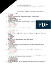 Soal ini terdiri dari soal pg dan uraian untuk pg soalbagus sudah membuatnya dalam bentuk video yang di publikasikan via youtube jadi silahkan teman teman lihat videonya pada link dibawah ini. Kumpulan Soal Tik Kelas 7 Beserta Jawaban Pdf
