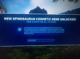 Jurassic world evolution es lo nuevo de frontier development para ps4, xbox one y pc. New Spinosaurus Jungle Skin R Jurassicworldevo