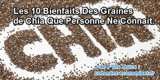 Les 10 Bienfaits Des Graines De Chia Que Personne Ne Connait Graines De Chia Graine De Chia Bienfaits Les Super Aliments