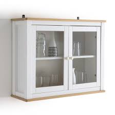 La redoute specialises in ready to wear apparel and home decor, la redoute is the 2nd largest seller of women's apparel and the 3rd largest seller of linens in france. Alvina Solid Pine Display Cabinet White La Redoute Interieurs La Redoute