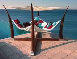 It's very strong, too, though, so that's a huge bonus. 33 Incredible Hammocks You Need To Nap In Patio Hammock Luxury Outdoor Furniture Cocoon Hammock