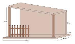 Dieser rahmen wurde auf vier kanthölzer gesetzt. Krippe Selber Bauen