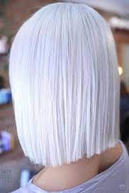 30 New Short White Hair Ideas 2019 Hair Ideas Short White Hair Whitehair Hairstyle Bobhaircut Short White Hair White Blonde Hair Short Hair Styles