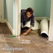 Install Vinyl Flooring In A Laundry Room Vinyl Flooring Diy Flooring Flooring