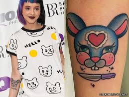 This allows you to have some form of a bracelet on you at all times. Melanie Martinez S 35 Tattoos Meanings Steal Her Style Page 3