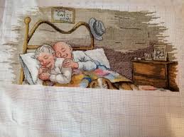 Their patterns are 100 percent completely free. Wip Page 3 Finished Pattern Is The Old Married Couple By Joy Sunday Bought On Amazon Such A Joy To Stitch Crossstitch