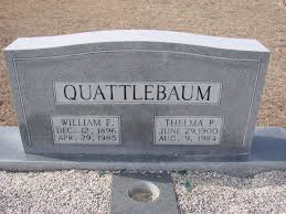 William Floyd Quattlebaum (1896-1985)