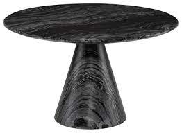Extra 7% off summer sale offer ends in : 30 W Black Marble Coffee Table Wood Vein Solid Marble Tapered Stone Base Modern Contemporary Coffee Tables By Noble Origins Llc Houzz