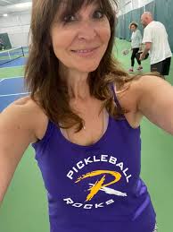 Check out Pickleball Rocks clothing line. Really great clothes that will up  your game. Well, the fashion side of the game. Disregard the model.
