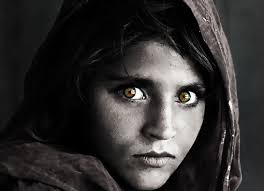 Photo by Steve McCurry (National Geographic). Edit by Mariah Gregory.