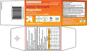 up and up junior strength ibuprofen tablet chewable